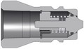 Dixon AG2F2-PV 1/4" AG NIPPLE, 1/4" NPTF STEEL POP Body Material: STEEL Body Size: 1/4"